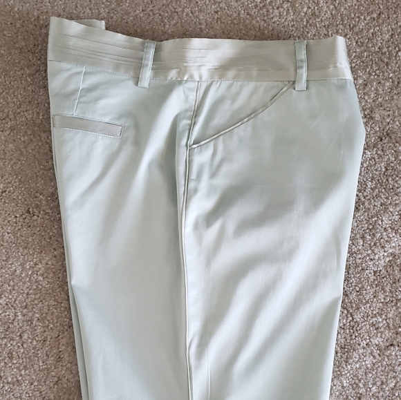 Guess Collection Mint Green Tuxedo Pants, Size 6 - Picture 4 of 6